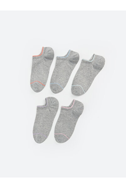 LC Waikiki 5 Pack Women's Plain Booties Socks
