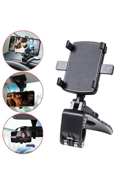 gaman Araç Torpido Gösterge Üstü Park Numaratörlü Telefon Tutucu Telefon Tuta...