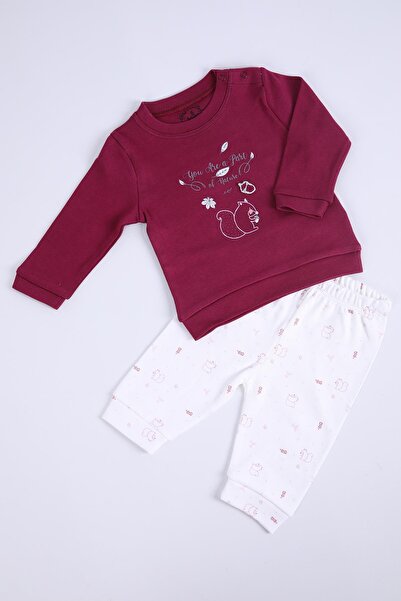 Babyhola طقم علوي وسفلي للفتيات الصغيرات لفصل الربيع الموسمي 12316