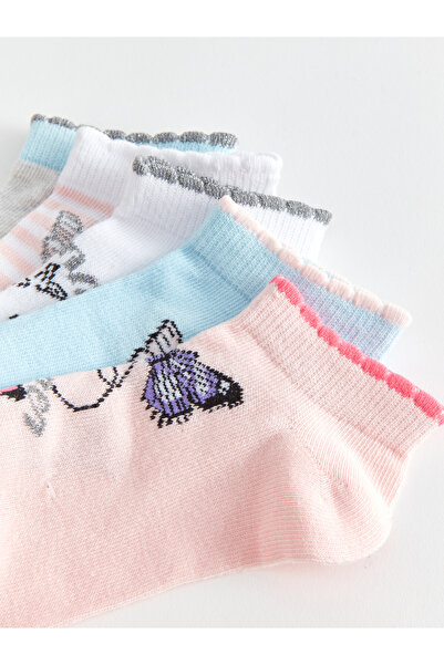 LC Waikiki Σετ 5 κάλτσες για κορίτσια με σχέδια