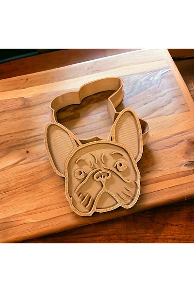 Miki & Miki French French Bulldog Dough Cookie Mold