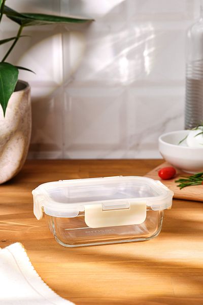 Emsan Soft 370 ml Borosilicate Storage Container