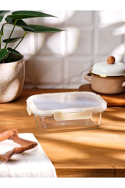 Emsan Soft 1050 ml Borosilicate Storage Container
