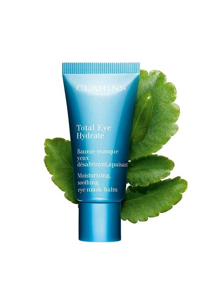 Clarins Total Eye Hydrate 20 ml feuchtigkeitsspendende, beruhigende Augenmaske, Balsam