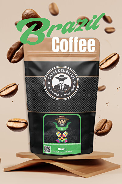 Caffe Del Bello Brezilya Espresso Kahve 500 Gr. (ÇEKİRDEK VEYA ÖĞÜTÜLMÜŞ)