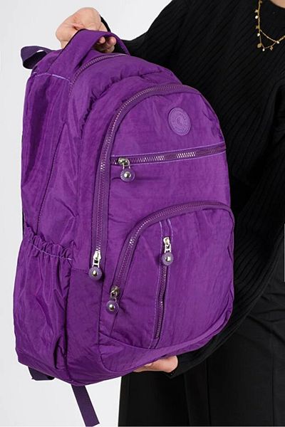 citycenterfashion Unisex Crinkle αδιάβροχο ύφασμα μεγάλου μεγέθους πολυδιαμερισμάτων σχολικό και ταξιδιωτικό σακίδιο πλάτης Cty-lbn-101