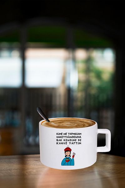 yhfoto Whatever I Have Done To Whom... Popular Cup - Design Printed Cup - White Nescafe Cup