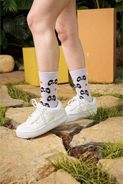 Bidigago Game Console Patterned Unisex College Socks