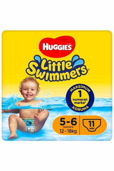Huggies 12-18 kg Baby Diapers - Little Swimmers Swimsuit Set of 11