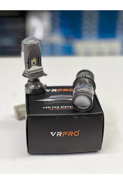 EK GARAJ VRPRO H4 Grand Lens Mercek Yüksek Işık Şimşek Etkili 12v Uyumlu 1500...