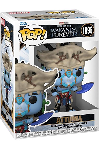 starnewstore بوب! مارفل: بلاك بانثر واقاندا للأبد - شخصية أتوما من الفينيل