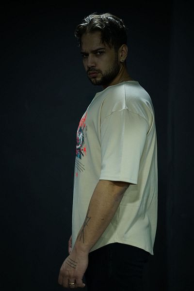 Oxlade Elite Ύφασμα 100% Βαμβάκι - Oversize CapshonOnStage ®   Μπλουζάκι