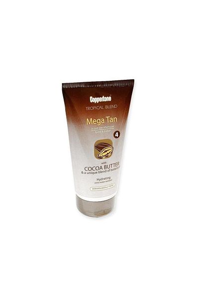 Coppertone Cocoa Butter Mega Tan - Fast Tanning Spf4 150 ml