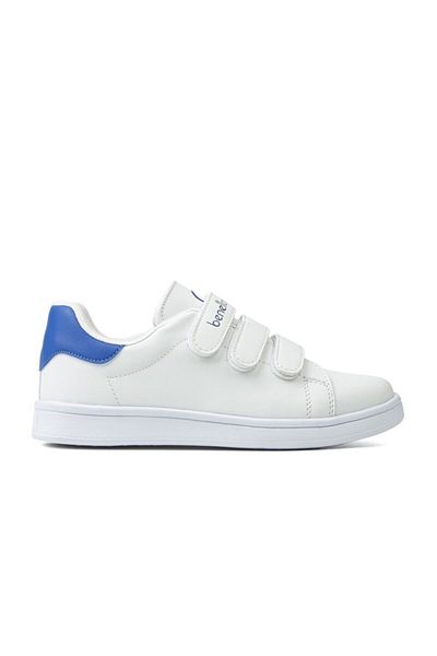 Benetton Velcro Women's Sports Shoes White-Blue