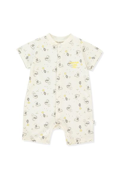Bebetto Unisex Baby Booties Jumpsuit Ecru K4375
