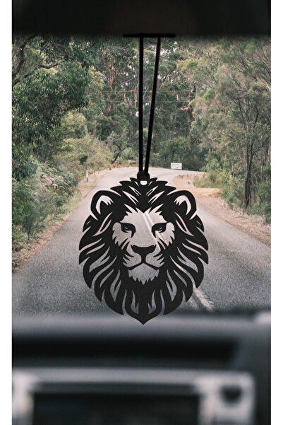 VELUX HOME Araba Dikiz Aynası Süsü Metal Aslan Yüzü Figürü