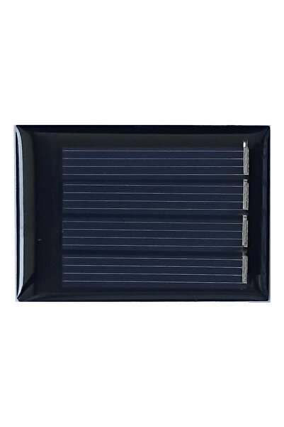 ROBİZ Güneş Pili 2V 50mA 34x50mm Solar Fotovoltaik Hücre Elektrik Üretici Panel Modül Pil Akü Batarya