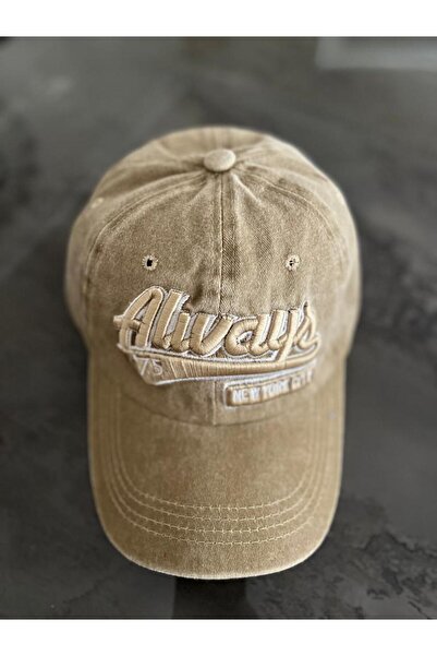 Suyutti UNİSEX ESKİTME KOT SPOR ŞAPKA