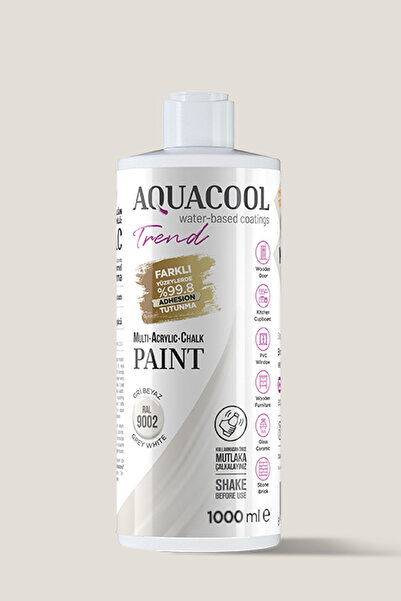 Aquacool Trend Mac Akrilik Dönüşüm Boyası - Hobi Boyası - 1000ml Ral Serisi