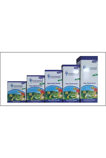 evromed Elastik Bandaj 12 Cm X 150 Cm