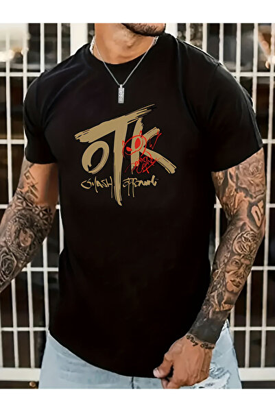 Stendhal تي شيرت بأحرف مرسومة للجنسين