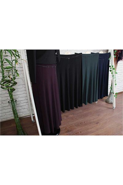 HESNA Women's Safa Sandy Piece Unlined Elastic Skirt from Me