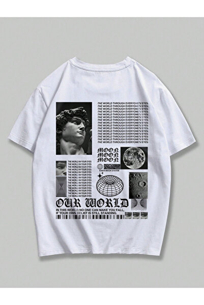 Stendhal Tricou unisex cu „Our World” scris