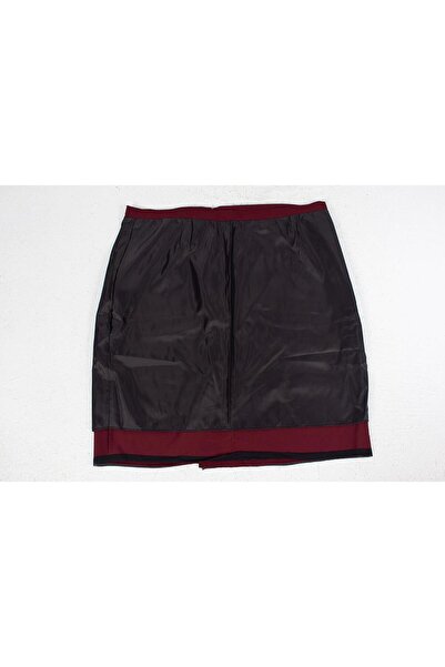 Truva XXL Large Size Women's Clothing Lined Pencil Skirt Colorful Etk147