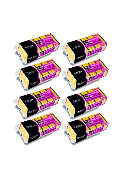 FLODEX Corrugated Dish Sponge 5 x 8 Pack