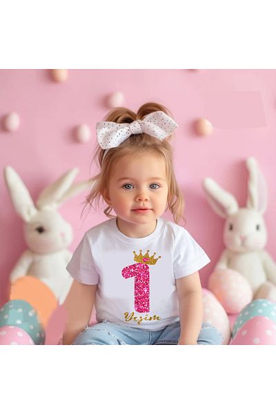 Teknik Tricou personalizat pentru ziua de naștere - Vă rugăm să anunțați în secțiunea Întrebare despre numele copilului