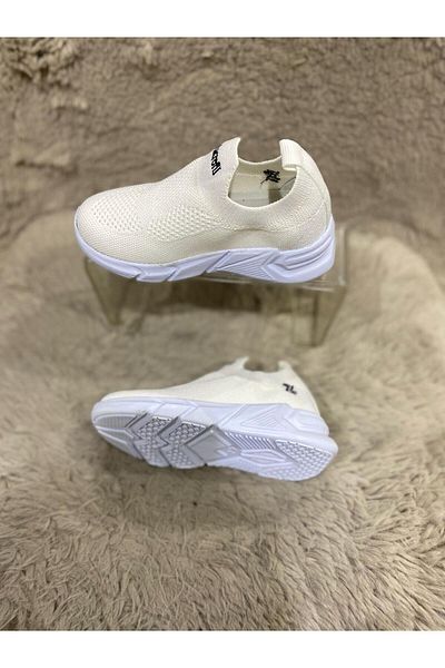 Aysun Ayakkabı white external and internal material tricotine orthopedic children's sneakers