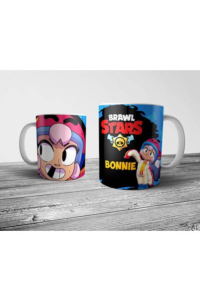 Pixxa Brawl Stars Bonnie - Mug Cup Model 3
