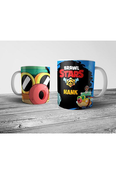 Pixxa Brawl Stars Hank Mug - Model 2