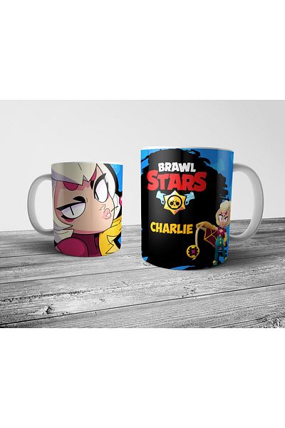 Pixxa Brawl Stars Charlie Mug - Model 2