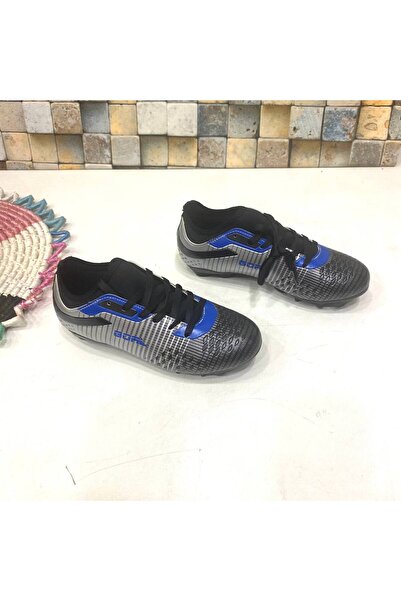 GOAL Yeni Sezon Siyah Tam Kalıp Kaymaz Taban Kalın Dişli Erkek Krampon