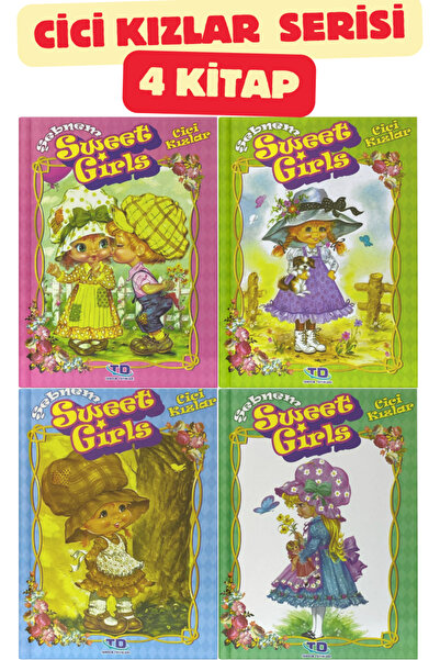Tandem Yayınları ŞEBNEM CİCİ KIZLAR SERİSİ 4 ADET ÇOCUK ETKİNLİK SETİ SERİ-1