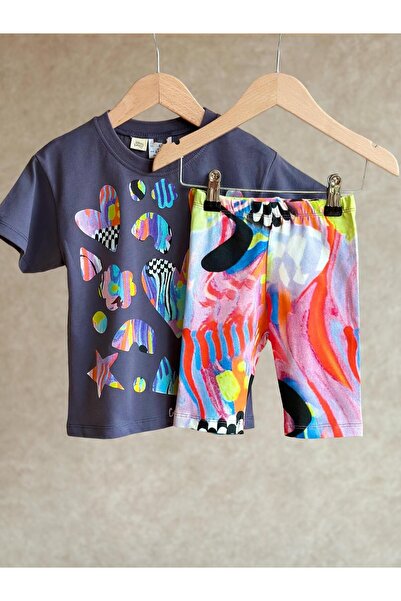 HAVİSA KİDS YENİ SEZON COLOR HEAVEN BASKILI TAYTLI TAKIM