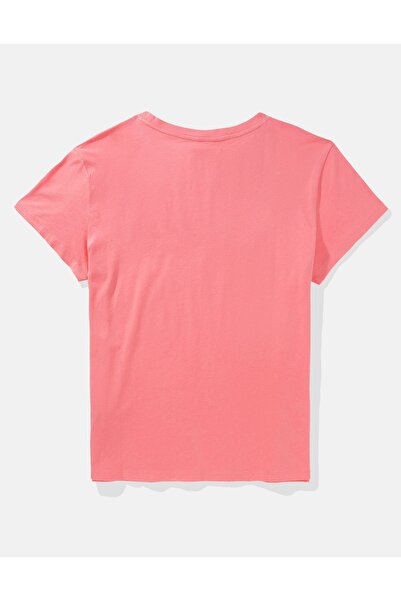 AMERICAN EAGLE Coral Women's / Girls' T-Shirt U-0300-9300