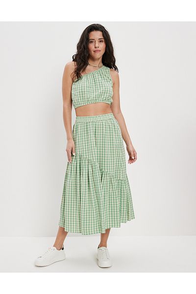 AMERICAN EAGLE Green Women's / Girls' Skirt U-0312-4531