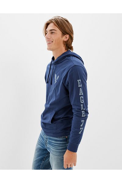 American Eagle Dark blue Men Sweatshirts Styles Prices Trendyol