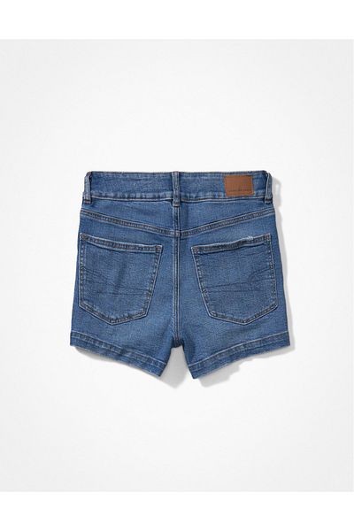 AMERICAN EAGLE Blue Woman / Girl Shorts & Bermuda U-0338-7374