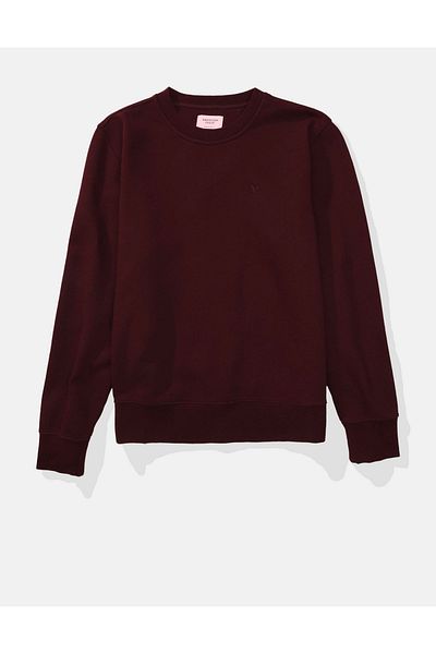 AMERICAN EAGLE Claret Red Men's Sweatshirt U-0193-2083