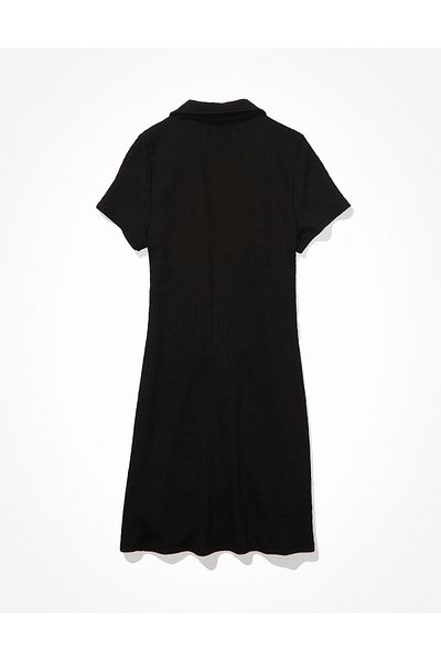 AMERICAN EAGLE Black Woman / Girl Dress U-1399-7135