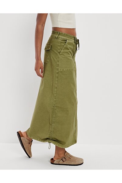 AMERICAN EAGLE Green Women's / Girls' Skirt U-0315-4626