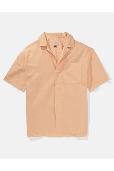 AMERICAN EAGLE Orange Men's Shirt U-2154-2520