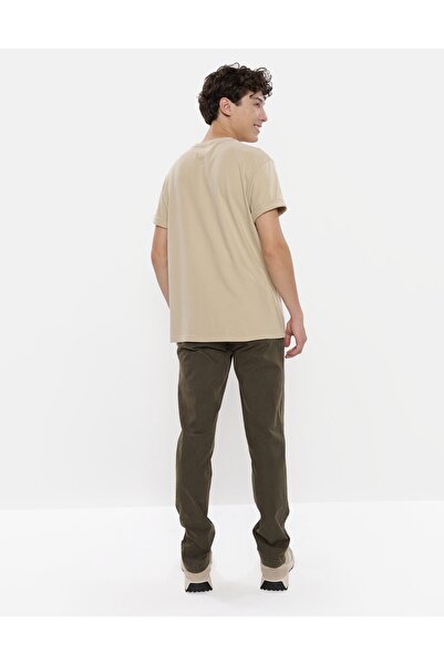 AMERICAN EAGLE Beige Men's T-Shirt U-4165-1740