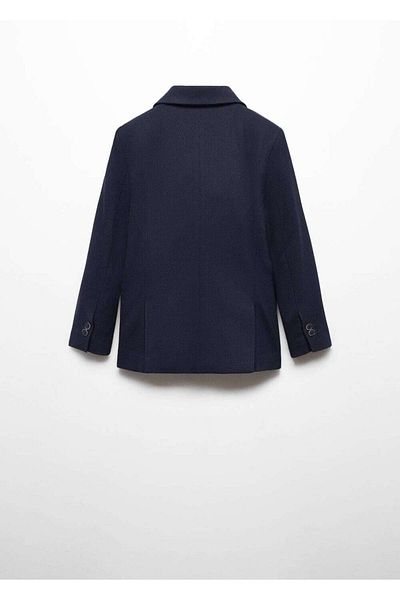 MANGO Kids Slim-Fit-Blazerjacke aus Webstoff