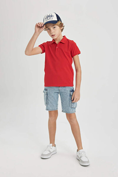 DeFacto Erkek Çocuk T-shirt K1689a6/rd256 Red