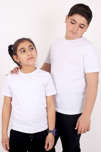 Çiggo Kids Παιδικό μπλουζάκι Unisex Crew Neck Basic