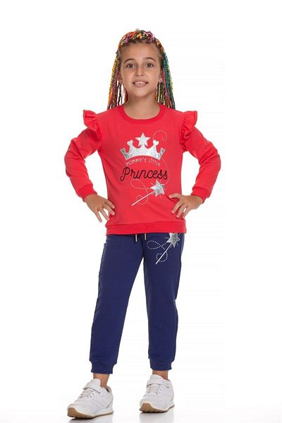 Cicitime Princess Printed Girl's Set